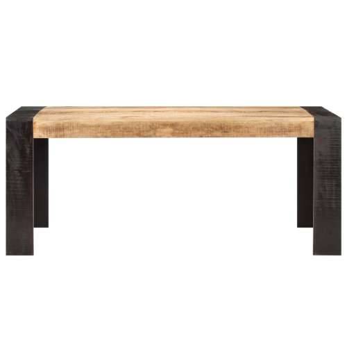 Blagovaonski stol 180 x 90 x 76 cm od masivnog drva manga - Svjetlosmeđa 180 x 90 x 76 cm 1 Cijena