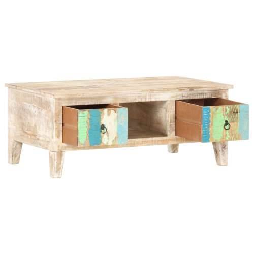 Stolić za kavu 100 x 55 x 40 cm od grubog drva bagrema - 1 Grubo bagremovo drvo Cijena