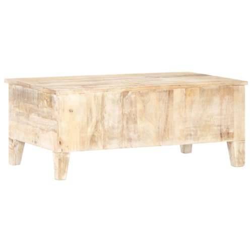 Stolić za kavu 100 x 55 x 40 cm od grubog drva bagrema - 1 Grubo bagremovo drvo Cijena