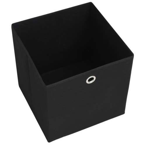 Kutije za pohranu od netkane tkanine 10 kom 28x28x28 cm crne - Crna 10 1 Cijena