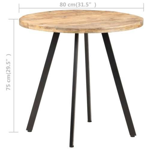 Blagovaonski stol 80 cm od grubog drva manga - 1 grubo drvo manga Cijena
