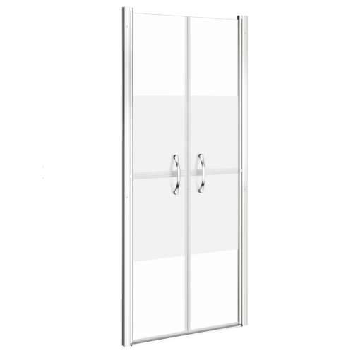 Vrata za tuš-kabinu napola matirana ESG 71 x 190 cm - Srebrno 71 x 190 cm napola matirano Cijena