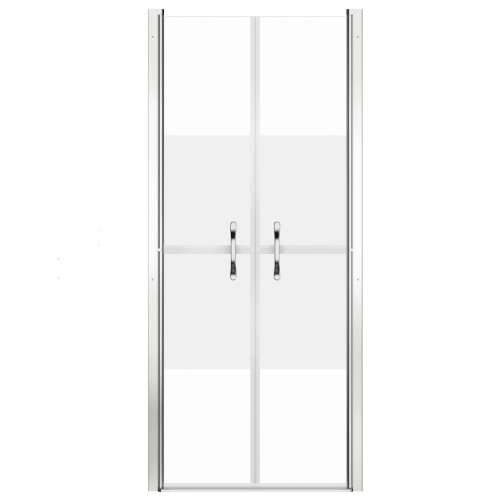 Vrata za tuš-kabinu napola matirana ESG 71 x 190 cm - Srebrno 71 x 190 cm napola matirano Cijena
