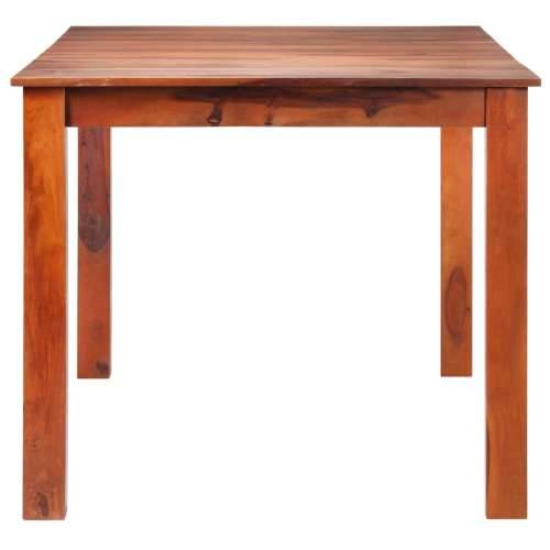 Blagovaonski stol 180 x 90 x 76 cm od masivnog drva - Tamno smeđa 180 x 90 x 76 cm 1 Cijena