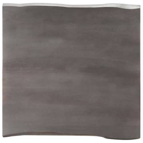 Stolić za kavu sa živim rubovima 60x60x40 cm od bagremovog drva Siva 60 x 60 x 40 cm 1 Cijena