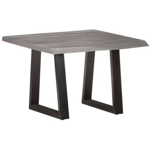 Stolić za kavu sa živim rubovima 60x60x40 cm od bagremovog drva Siva 60 x 60 x 40 cm 1 Cijena