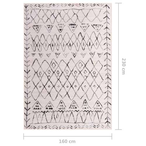Tepih s uzorkom raznobojni 160 x 230 cm od tkanine Cijena