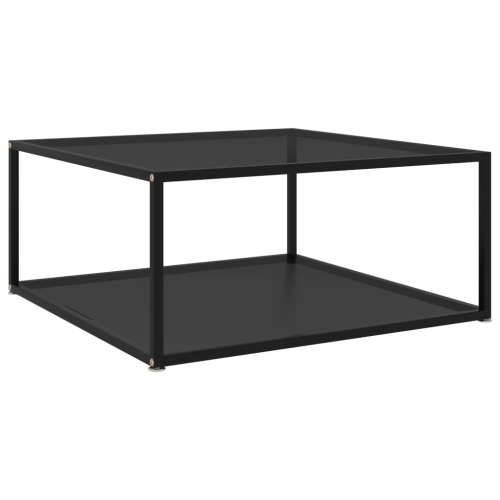 322893 Coffee Table Black 80x80x35 cm Tempered Glass - Crna 80 x 80 x 35 cm 1 Cijena