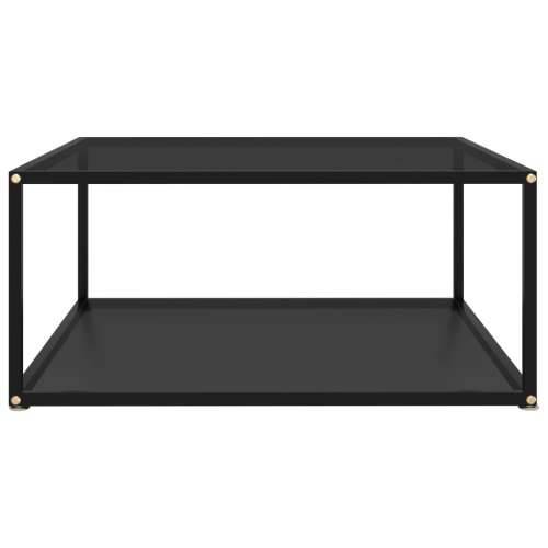 322893 Coffee Table Black 80x80x35 cm Tempered Glass - Crna 80 x 80 x 35 cm 1 Cijena