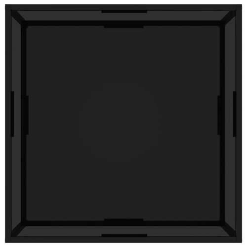 322893 Coffee Table Black 80x80x35 cm Tempered Glass - Crna 80 x 80 x 35 cm 1 Cijena