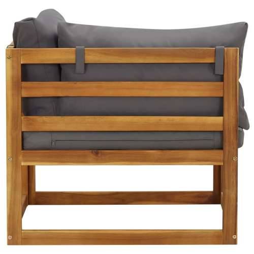 Modularne kutne sofe s jastucima 2 kom tamnosive - Tamno siva 1 Kutna sofa (2 kom) Cijena