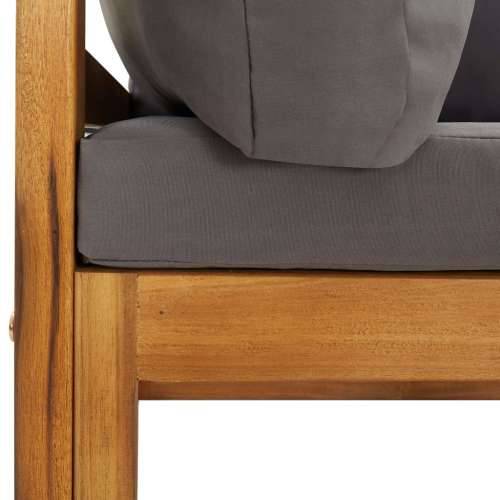 Modularne kutne sofe s jastucima 2 kom tamnosive - Tamno siva 1 Kutna sofa (2 kom) Cijena