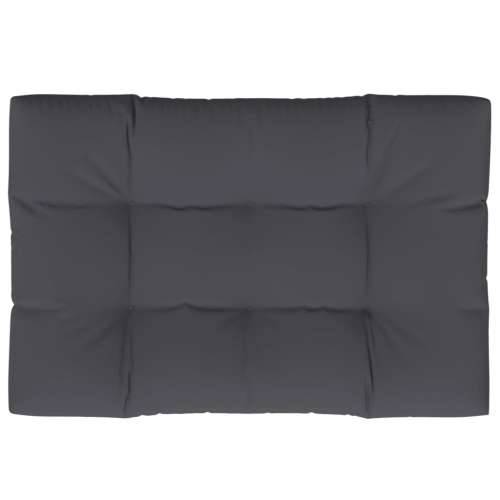 Jastuk za palete antracit 120 x 80 x 12 cm od tkanine Cijena