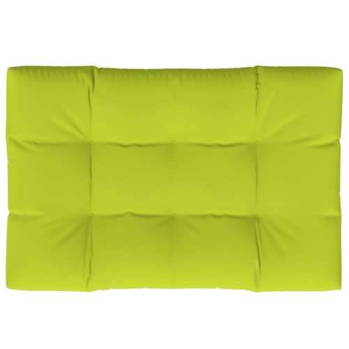 Jastuk za palete jarkozeleni 120 x 80 x 12 cm od tkanine Cijena