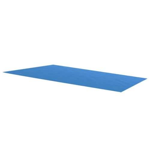 Pravokutni pokrivač za bazen 500 x 300 cm PE plavi Cijena
