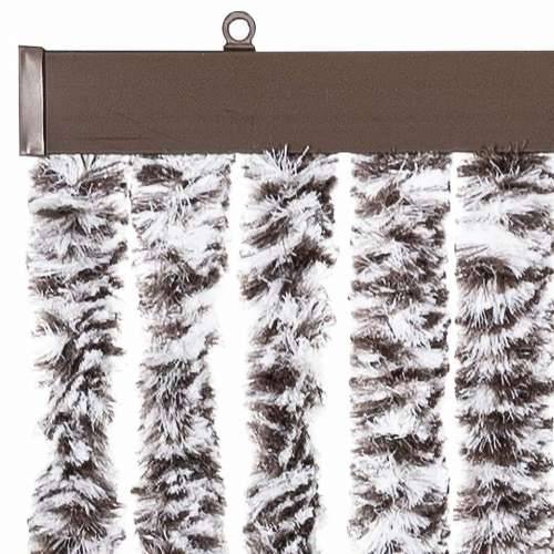 Zastor protiv insekata smeđi-bež 90 x 200 cm šenil Smeđa i bež 90 x 200 cm Cijena