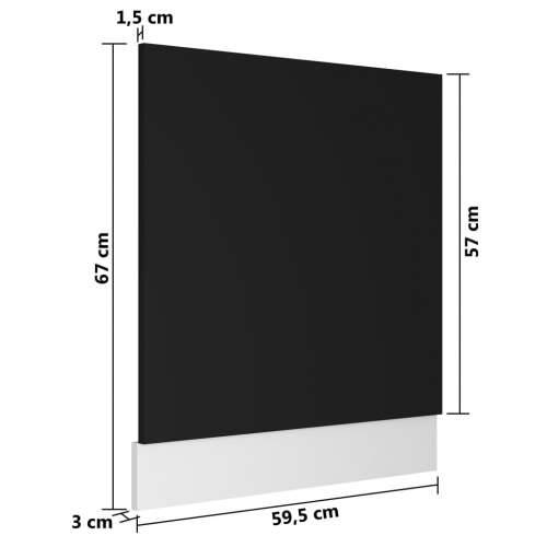 Ploča za perilicu posuđa “Lyon” crna 59,5x3x67 cm - Crna 1 1 x ploča za perilicu posuđa 60 cm Cijena