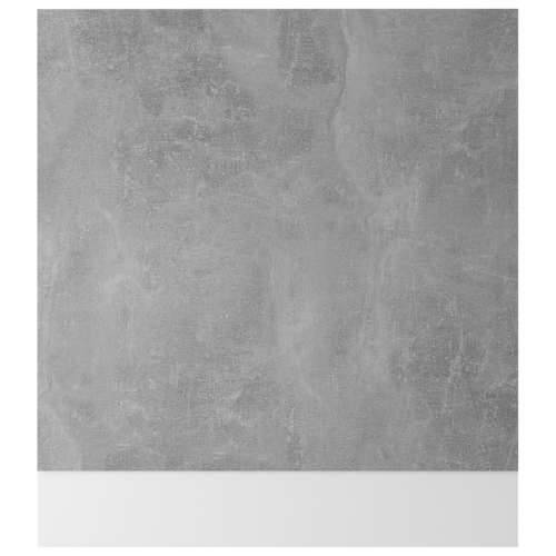 Ploča za perilicu posuđa siva boja betona 59,5x3x67 cm iverica Cijena