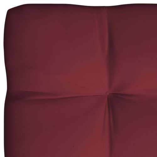 Jastuci za sofu od paleta 7 kom crvena boja vina Cijena