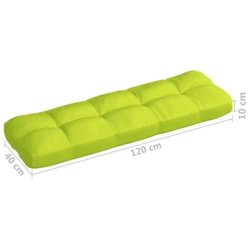 Jastuci za sofu od paleta 7 kom svjetlozeleni Cijena