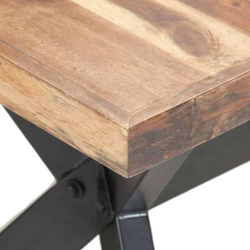Blagovaonski stol 160 x 80 x 75 cm od masivnog drva s premazom - 160 x 80 x 75 cm 1 Cijena