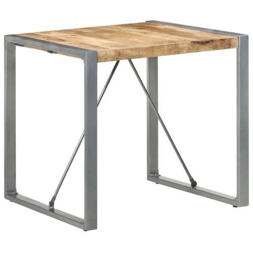 Blagovaonski stol 80 x 80 x 75 cm od grubog drva manga Siva 80 x 80 x 75 cm 1 grubo drvo manga Cijena