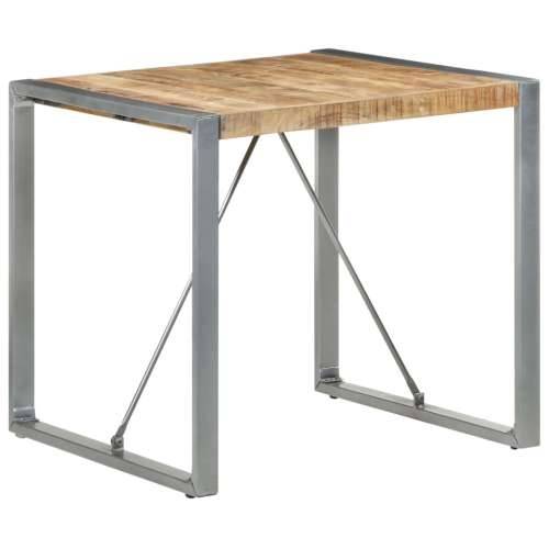 Blagovaonski stol 80 x 80 x 75 cm od grubog drva manga Siva 80 x 80 x 75 cm 1 grubo drvo manga Cijena