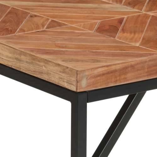Blagovaonski stol 140 x 70 x 76 cm masivno drvo bagrema i manga - Crna 140 x 70 x 76 cm 1 Cijena