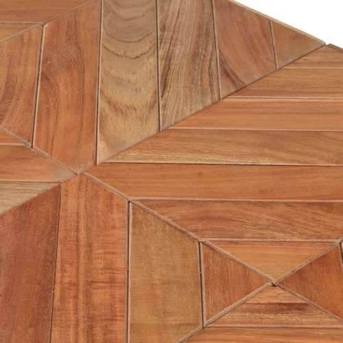 Blagovaonski stol 140 x 70 x 76 cm masivno drvo bagrema i manga - Crna 140 x 70 x 76 cm 1 Cijena