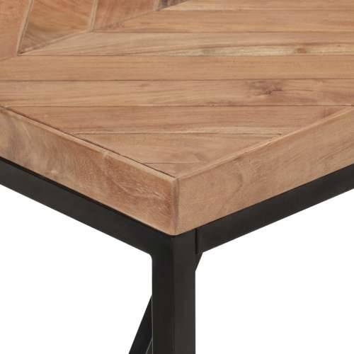 Blagovaonski stol 160 x 70 x 76 cm masivno drvo bagrema i manga Crna 160 x 70 x 76 cm 1 Cijena