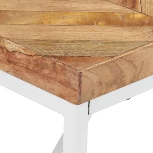 Blagovaonski stol 180 x 90 x 76 cm masivno drvo bagrema i manga - Bijela 180 x 90 x 76 cm 1 Cijena