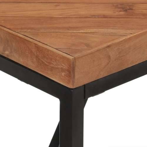 Blagovaonski stol 180 x 90 x 76 cm masivno drvo bagrema i manga - Crna 180 x 90 x 76 cm 1 Cijena