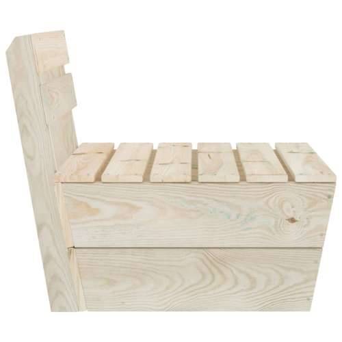 Modularna srednja sofa od paleta od impregnirane smrekovine - 1 srednja sofa Cijena