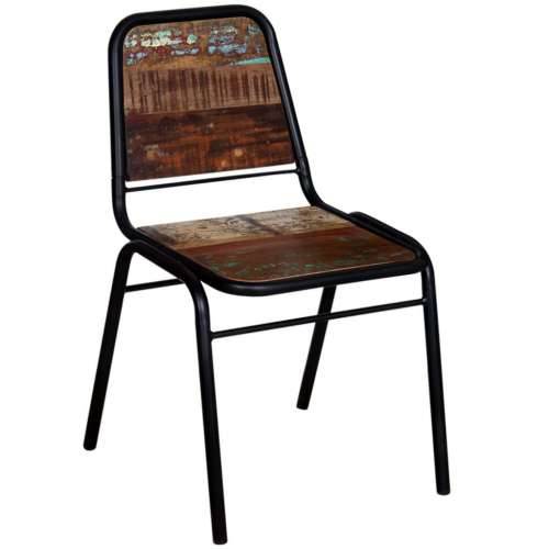 Blagovaonske stolice od obnovljenog drva 4 kom Cijena