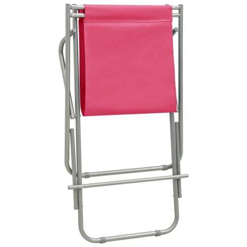 Stolice za ljuljanje 2 kom čelične ružičaste Cijena