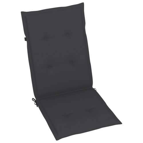 Jastuci za vrtne stolice 6 kom antracit 120 x 50 x 3 cm Cijena