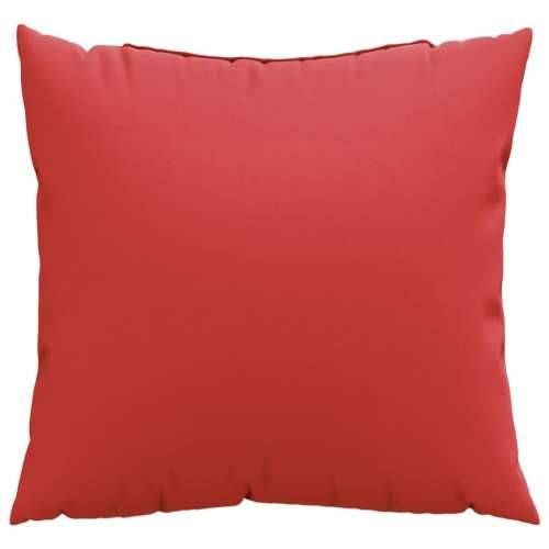 Ukrasni jastuci 4 kom crveni 40 x 40 cm od tkanine Cijena