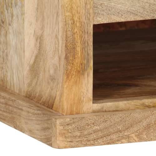 Stolić za kavu s vratima 90 x 50 x 35 cm od masivnog drva manga Cijena