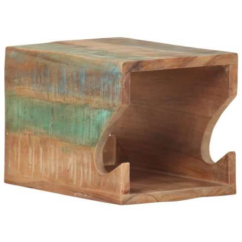 Zidni stalak za bicikl 35 x 25 x 25 cm masivno obnovljeno drvo - 1 masivno obnovljeno drvo Cijena