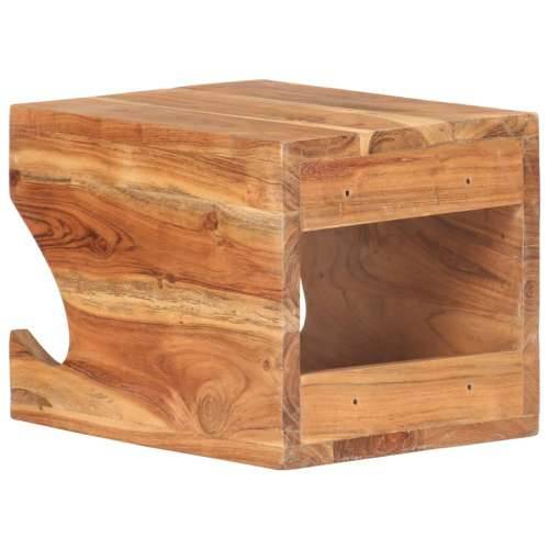 Zidni stalak za bicikl 35 x 25 x 25 cm masivno bagremovo drvo - 1 Masivno bagremovo drvo Cijena