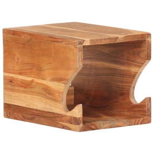 Zidni stalak za bicikl 35 x 25 x 25 cm masivno bagremovo drvo - 1 Masivno bagremovo drvo Cijena