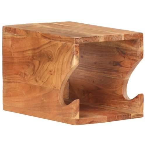 Zidni stalak za bicikl 35 x 25 x 25 cm masivno bagremovo drvo - 1 Masivno bagremovo drvo Cijena