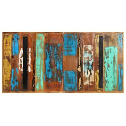 Blagovaonski stol 140 x 70 x 76 cm od masivnog obnovljenog drva - 140 x 70 x 76 cm 1 masivno obnovljeno drvo Cijena