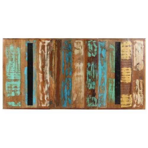 Blagovaonski stol 160 x 80 x 76 cm od masivnog obnovljenog drva - 160 x 80 x 76 cm 1 masivno obnovljeno drvo Cijena