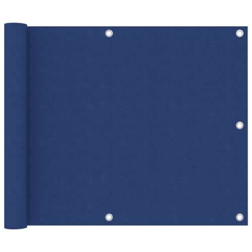 Balkonski zastor plavi 75 x 300 cm od tkanine Oxford Cijena