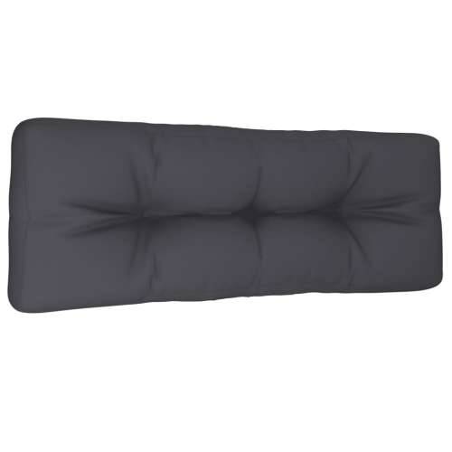 Jastuk za palete antracit 120 x 40 x 12 cm od tkanine Cijena