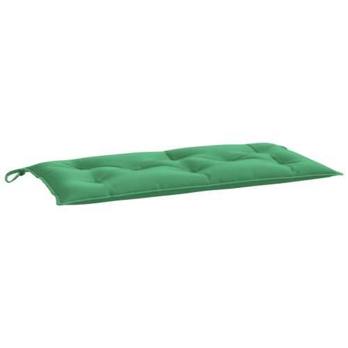 Jastuk za vrtnu klupu zeleni 100 x 50 x 7 cm od tkanine Oxford Cijena