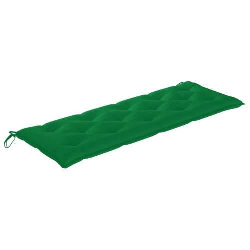 Jastuk za vrtnu klupu zeleni 150 x 50 x 7 cm od tkanine Cijena