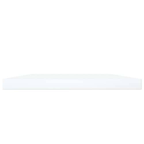 Police za knjige 4 kom bijele 100x20x1,5 cm konstruirano drvo - Bijela 100 x 20 x 1.5 cm 4 Cijena