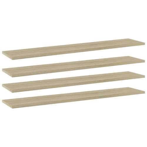 Police za knjige 4 kom boja hrasta sonome 100x20x1,5 cm iverica - sonoma hrast 100 x 20 x 1.5 cm 4 Cijena